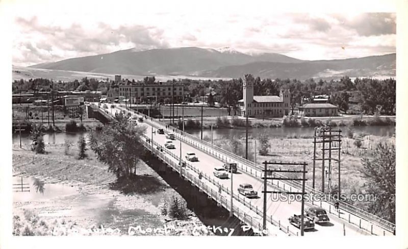 Street Scene in Missoula, Montana