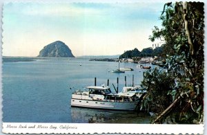 Postcard - Morro Rock and Morro Bay, California