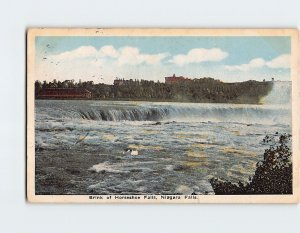 Postcard Brink of Horseshoe Falls Niagara Falls Ontario Canada