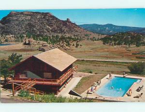 Unused Pre-1980 SWIMMING POOL BY CHALET Estes Park Colorado CO v5760