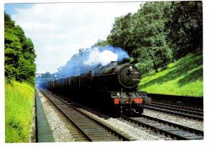 Churchward 47XX Railway Train,  Sonning Cutting, England 1963