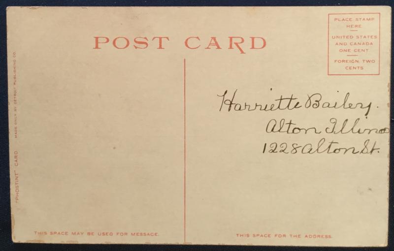 Postcard Unused 5441-Second Floor Library of Congress Washington DC LB