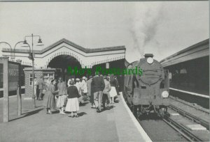 Railways Postcard - 'Downside' With a Train For Victoria at Margate RR11330