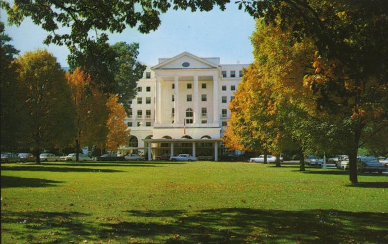 The Greenbrier White Sulphur Springs WV West Virginia Resort Vintage Postcard E3