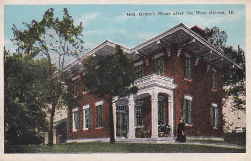 Illinois Galena General Grant's Home After The War