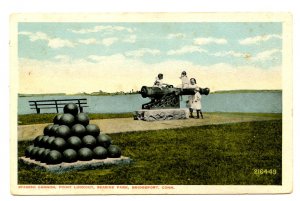 CT - Bridgeport. Seaside Park, Point Lookout, Spanish Cannon