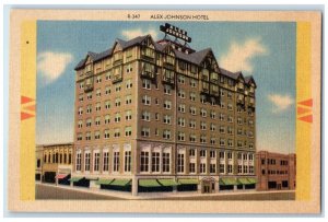 c1930's Alex Johnson Hotel Building Rapid City South Dakota SD Vintage Postcard