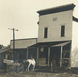 Niles KANSAS RP c1910 GENERAL STORE nr Salina Solomon Bennington GHOST TOWN?