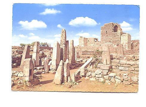 Temple of the Obelisks, Byblos, Jebail, Lebanon, Used 1965