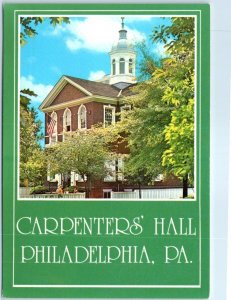 Postcard - Carpenter's' Hall - Philadelphia, Pennsylvania