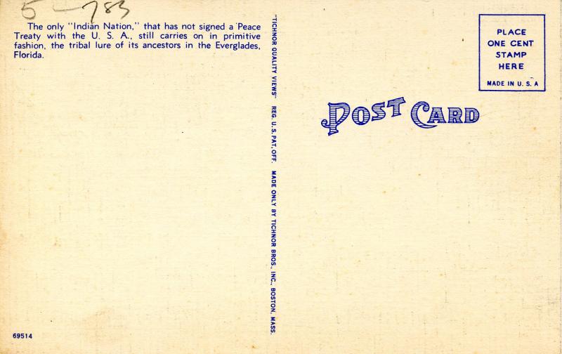 FL - Seminole Indians, Mother's Day