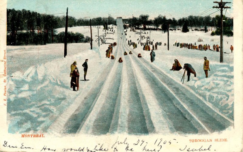 Tobogganing