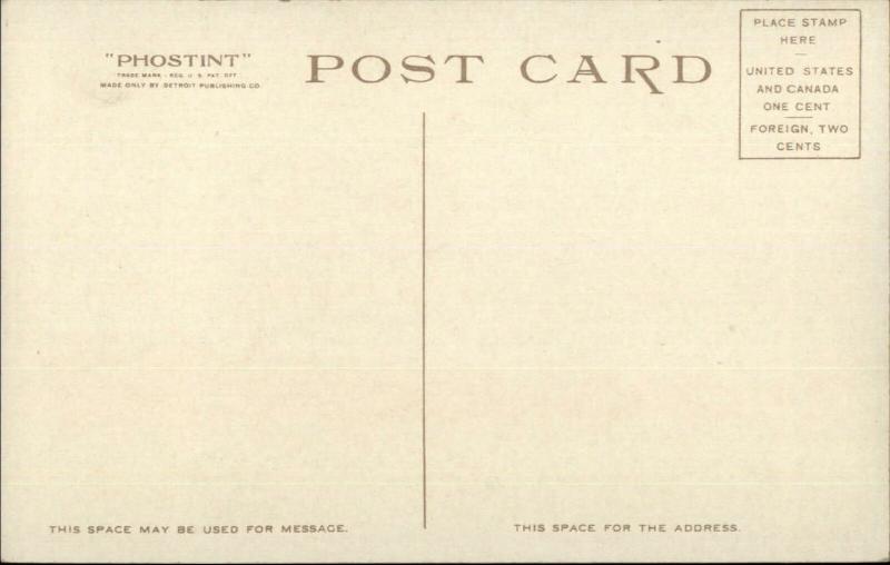Great Lakes Steamer Ship Tionesta c1910 Detroit Publishing Postcard