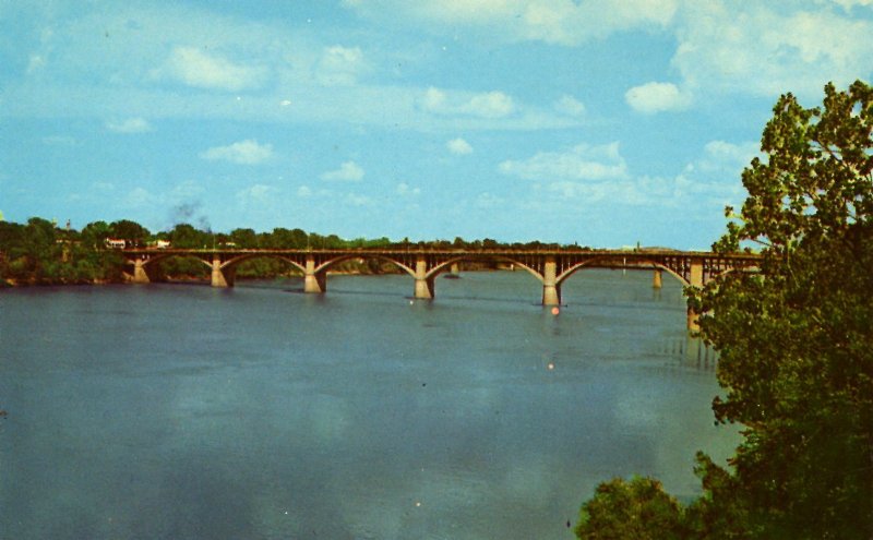 AR - Little Rock. Main Street Bridge, Arkansas River