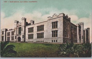 High School San Diego California Vintage Postcard C198