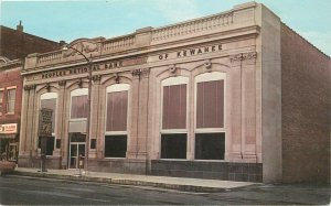 Postcard Illinois Kewanee 1950s People's National Bank Teich 23*1521