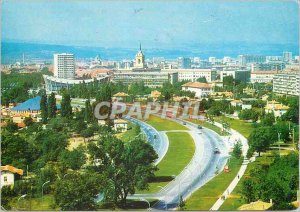 Postcard Modern Bulgaria Varna the autostrada