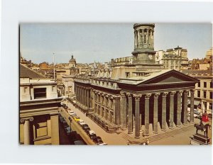 Postcard Royal Exchange Square, Glasgow, Scotland