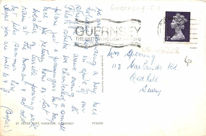 uk46228 st peter port harbour guernsey uk