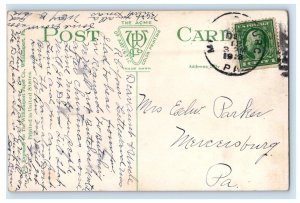 1913 Third Ward, Johns Street School Martinsburg WV Mercersburg PA Postcard