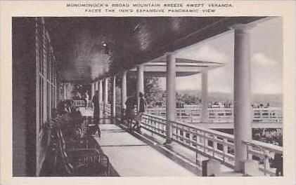 Pennsylvania Pocono Mountains Monomonock Inn Artvue