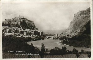 CPA sisteron la trouee de la durance (1208557) 