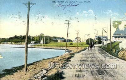 Squantum, Mass Post Card     ;     Squantum, Massachusetts Squantum MA Postal...