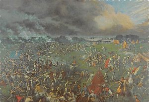 Battle Of San Jacinto By H.A. Mcardle, Mural Type Painting, Austin, Texas  