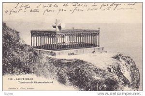 Tombeau De Chateaubriand, Saint Malo (Ille et Vilaine), France, PU-1912