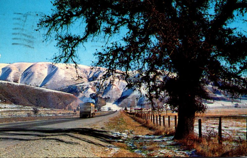 California Los Angeles The Ridge Route Highway 99 To Bakersfield 1962