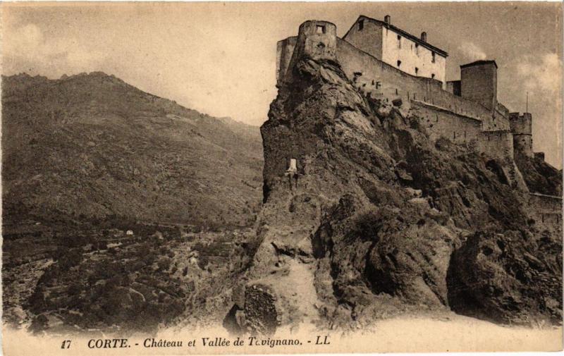 CPA CORSE Corte- Chateau et Vallée de Tavignano. (711562)