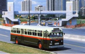 Ottawa ON. Ontario ~ Transportation Commission Bus 5931 ~ Buses Commute Postcard