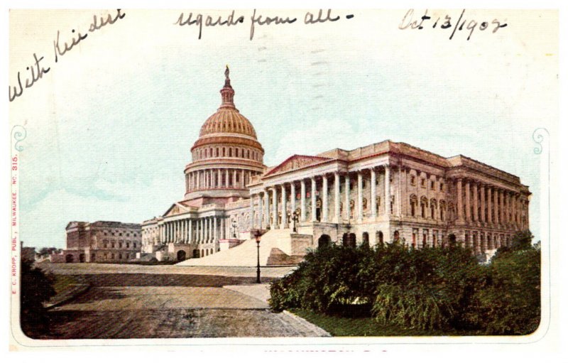 Washington D.C.  The capitol