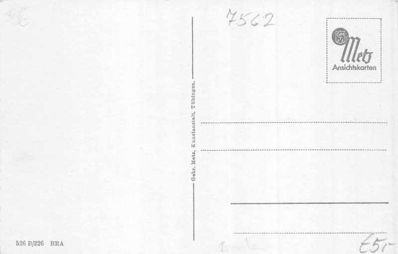 B022 Germany Gernsbach im Murgtal vintage postcard