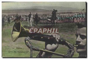 Old Postcard Puzzle militaria magazine after the Zouaves maneuvers