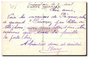 Old Postcard Frontiere France Ririatou The Spanish Bidasoa