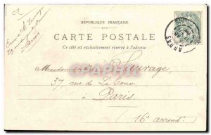 Laon - The Cathedral - Old Postcard