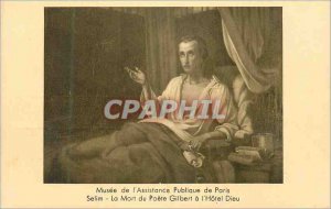 'Old Postcard Musee de l''Assistance Publique de Paris Selim Death of Poet Gi...