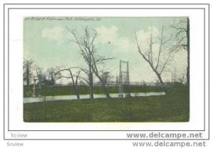 Foot Bridge At Riverview Park, Indianapolis, Indiana, 00-10s