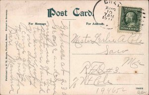 Gray Maine ME Main St. 1900s-10s Postcard