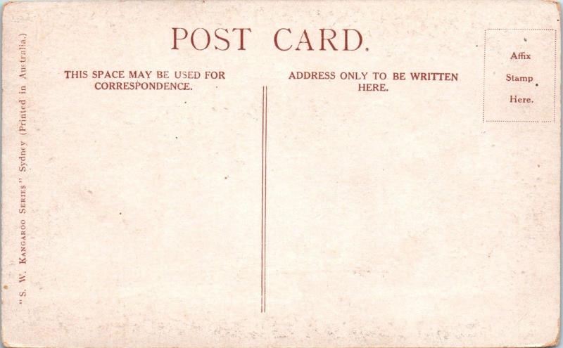 LANE COVE RIVER, Australia   FIG TREE BRIDGE  Early Car  c1910s  Postcard