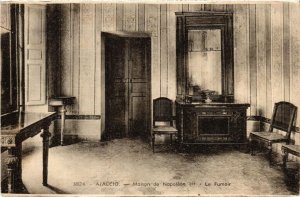 CPA CORSE - AJACCIO - Maison de Napoléon Ier. - Le Fumoir (710202)