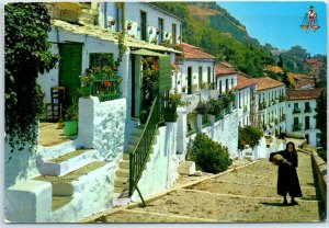 Postcard - Gibralfaro way up - Malaga, Spain 