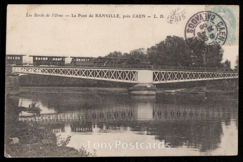 Les Bords de l'Orne - Le Pont de Ranville, pres Caen