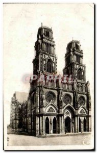 Old Postcard Orleans Holy Cross Cathedral