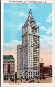 The Union Central Life Insurance Co. Building Cincinnati Ohio Postcard C123