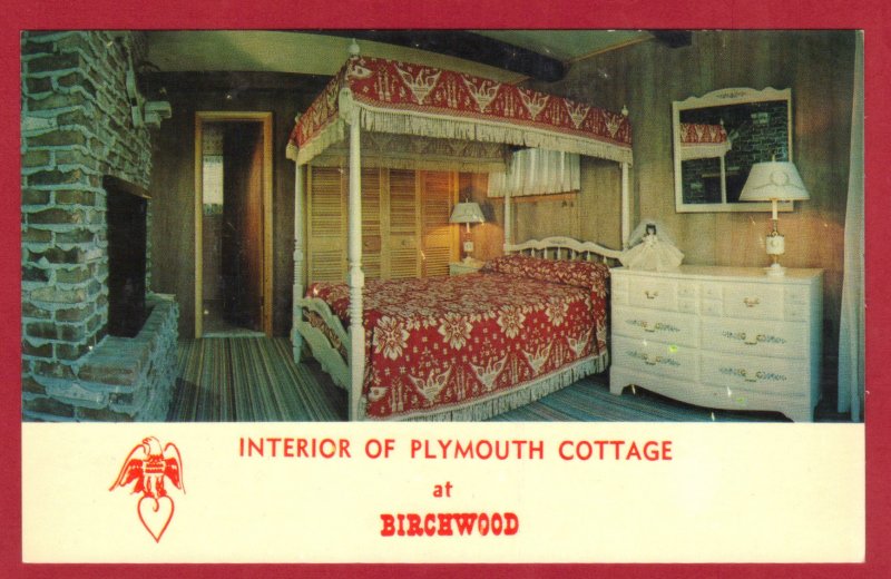 PLYMOUTH COTTAGE AT BIRCHWOOD OVER LOOKING EAGLE LAKE. E. STROUDSBURG, PA.