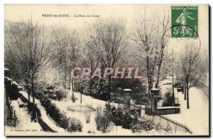 Old Postcard Bains les Bains in Winter Park