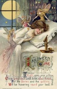 Artist Samuel Schmucker Halloween Postcard Postcards  