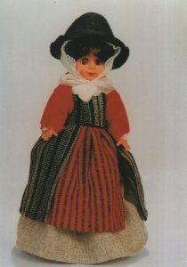 Radnor 18th Century Welsh Village Toy Doll Fashion Postcard